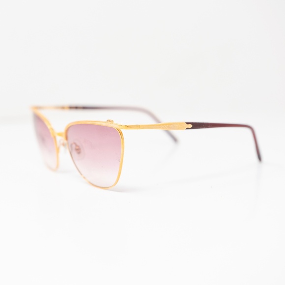 Matsuda Eyewear M3102 Cat Eye RG-BOR Rose Gold-Bordeaux Sunglasses - Picture 1 of 5